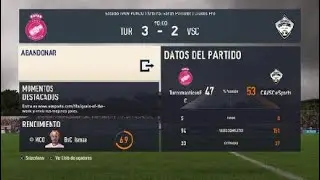 Reducido 4ta Division. Vuelta. TURROMANTICOS 3-2 CAVSC eSports