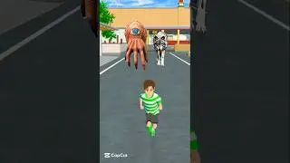 Little Boy Running for Life | Hand Zombie & Wolf Chase | Parents Ignore | School Simulator Story 😂😂