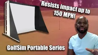 Почувствуйте гольф, как никогда раньше: Elite Screens GolfSim Portable &mdash; эксклюзивная видеопрезен...