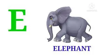 E for Elephant/Alphabet for kids @PrimarykiPathshala