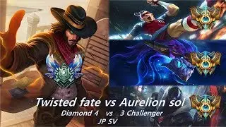 [Ragedad] 08/01 Twisted fate vs Challenger Aurelion sol, Lee sin, Jhin JP SV D4 full game