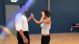 15-DWTS' First Rehearsal  Kelly & Val