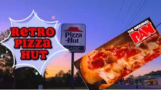 We found a RETRO Pizza Hut!