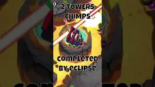 Pirate Lord + Ray of Doom 2TC ON SULFUR SPRINGS by Eclipse #btd6 #shorts