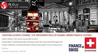 Fighting Climate Change: The Important Role Of Global Green Finance Centres