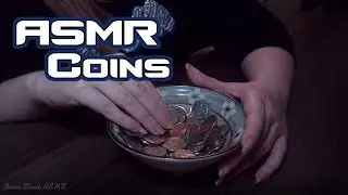 ASMR playing with Coins! Rummaging, Sorting, and Stacking