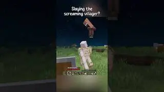 Minecraft Screaming Villager Vs Golem