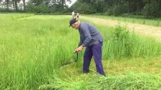 Maaien met de zeis, xxx en Wim Voskuilen