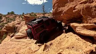 RC Trail Run, Off Camber Chaos Trail, Part 3, Offroad Jeep, Axial Capra, Axial SCX10, Traxxas