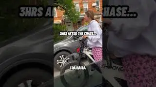 За мной гнались два копа на сломанном электровелосипеде 😭🚔 #шорты