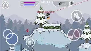 MINI MILITIA CLASSIC ICE MAPS GAMEPLAY