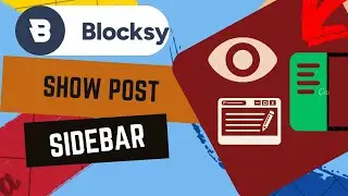 Enable the sidebar for a post in wordpress blocksy