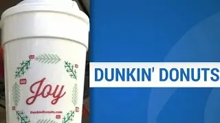 Dunkin' Donuts releases seasonal coffee cup amid holiday controversy