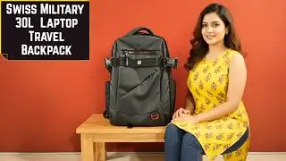 Swiss Military 30L Laptop Travel Backpack 15.6-Inch Laptops Anti-Theft Hidden Pocket usage review.