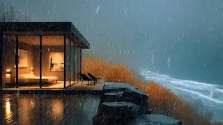 Rain by the Ocean Waves &ndash; Sleep Instantly Within 3 Minutes (8 Hours)