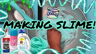 How To Make Slime Using Shaving Cream & Tide