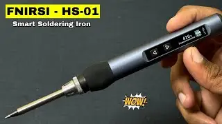 FNIRSI HS-01 Smart Soldering Iron | FNIRSI Soldering Iron | Intelligent Soldering Iron