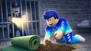 ICH breche aus einem GEFÄNGNIS aus in ROBLOX!