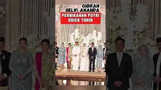 Harga Tas mewah Selvi ananda saat bersama gibran di pernikahan putri erick tohir#shorts#kekayaan