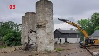 2021 06 02 Dayton Silo Demolition with Subtitles