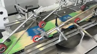 high speed square bottom paper bag machine in 8th all in print China