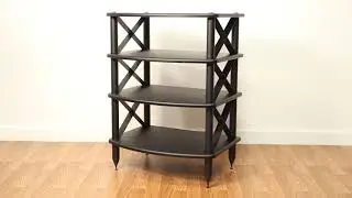 Pangea Audio Vulcan X Brace Four Shelf Audio Rack &ndash; Audio Advisor