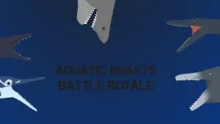 Aquatic beasts battle royale | Short battle royale
