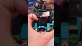 LEGO City Shelby Cobra MOC (205 деталей)[60406] Альтернативная сборка для грузовика-автовоза Инст...