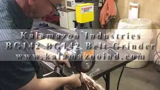BG142 Belt Grinder in Action &ndash; Demonstration Video