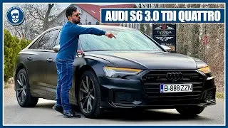 Alții DE CE nu fac AȘA CEVA? Au renunțat la V10 și au pus TURBODIESEL! AUDI S6 3.0 TDI QUATTRO