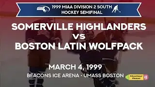 1999 MIAA D2 South Hockey Semifinals - Somerville vs Boston Latin 3-4-99
