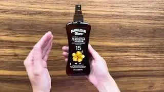 The Best Tanning Oil with SPF 15: Hawaiian Tropic Spray Review!