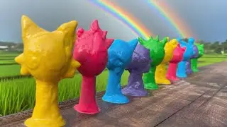 Membersihkan Mainan Sprungki, Sprunki Raddy, Sprunki sky, Sprunki Simon, Sprunki Lime, Garnold