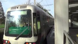 3 metro stellen type S (SM2/1) vertrekken van station Graskruid naar Schiedam Centrum