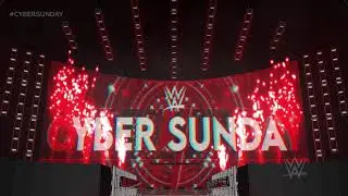 WWE Cyber Sunday Custom Live 2022 Return Opening Pyro Stage Concept [4K]