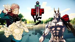 [Remake] Yuji & Todo VS Hanami - Minecraft