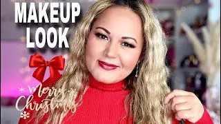 MAKEUP LOOK WEIHNACHTEN 🎄Full Face Drogerie Makeup | Christmas Makeup |Drogerie Makeup Look|The Tays