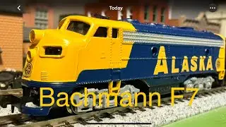Bachmann starter set F7 Alaska RR repair