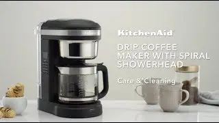 How to Clean the KitchenAid&reg; Drip Coffee Maker with Spiral Showerhead