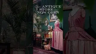 Our antique shop is now OPEN!  #antiques #victorian #finejewelry #antiquestore