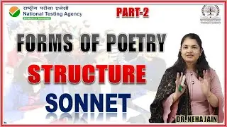 FORMS  OF  POETRY: STRUCTURE, SONNET