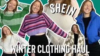 A VERY WINTER TRY ON CLOTHING HAUL | SHEIN CLOTHING HAUL 2023