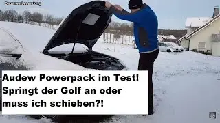 Audew 1500A 20000mAh Auto-Starthilfe und Powerbank im Test - Was kann das Kraftpaket?