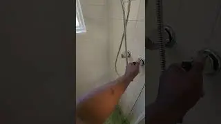 Shower Tile has a leak behind the wall. #integrityairatl #shower #leak #tiktok#water#inspectormelvin