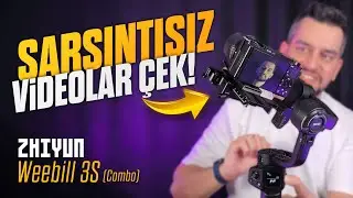 Zhiyun Weebill 3S Gimbal Detaylı İnceleme (Combo Paket)
