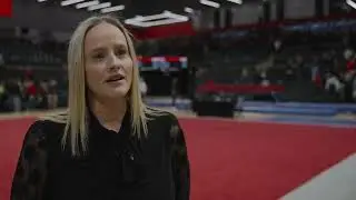Georgia Gymnastics: Co-Head Coach C&eacute;cile Canqueteau-Landi Ohio State Post Meet Press Conference
