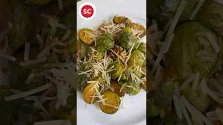 Delicious Brussels Sprouts With Parmesan Cheese