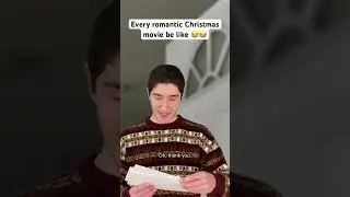 Every romantic Christmas movie be like #shorts #funny #comedy