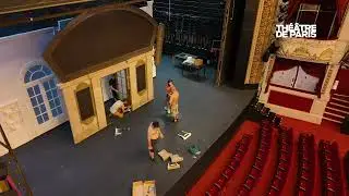 LES PRODUCTEURS - montage du d&eacute;cor