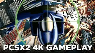 Silent Scope 4K Gameplay PCSX2 PS2 Emulator